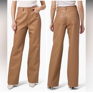 Brand new Wayf Faux Leather Straight Leg Pants